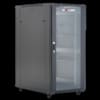 COFFRET INFORMATIQUE 24U 600MM D600MM H1300MM + ÉTAGÈRE + 2VENTILATEURS