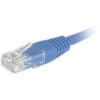 CORDON 0.5M CAT 6A BLEU LINK TECH
