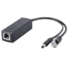 SPLITTER INJECTEUR POE 48V POUR CAMERA IP <100MT SANS ALIM