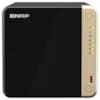 QNAP SERVEUR NAS DESKTOP  04 BAIES 4GB RAM,  0TB DISKLESS