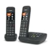 Gigaset C575A Duo Téléphone fixe sans fil avec répondeur intégré DUO BLACK 4250366861708