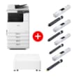 Imprimante Laser IR C3326i MFP+ TONER C-EXV65 BK (17500 p),Y/C/M(11000 p)+ Plain Pedestal Type-S3
