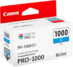 Cartouche d'encre Canon PFI-1000C Cyan d'origine