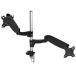 SUPPORTS POUR 2 MONITEURS 15'' à 27'' 10KG