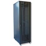COFFRE INFORMATIQUE 47U 800*800*2200MM + 2 ETAGERE + ROULETTE AVEC PIED + VENTILATEUR*4