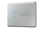 SAMSUNG 2 TB PORTABLE SSD T7 TOUCH USB 3.2 GEN 2 SILVER (8806090195273)