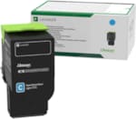 Cartouche de Toner D'origine Cyan Lexmark CS/CX421, 52x, 62x Jusqu'à 5000 pages