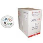 CABLE OPENETICS RIGIDE CAT. 6 U/UTP LSZH: ROULEAUX DE 305 MT