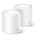 AX3000 Whole Home Mesh Wi-Fi 6 SystemSPEED: 574 Mbps at 2.4 GHz + 2402 Mbps at 5 GHzSPEC: 2× Internal Antennas, 3× Gigabit Ports (WAN/LAN auto-sensing), 2 Streams and HE160 for 5GHzFEATURE: Deco App, Router/AP Mode, IPv6, IPTV, HomeShield (Parental
