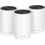 AXE5400 Whole Home Mesh Wi-Fi 6E System(Tri-Band)SPEED: 574 Mbps at 2.4 GHz + 2402 Mbps at 5 GHz + 2402 Mbps at 6 GHzSPEC: 4× Internal Antennas, 3× Gigabit Ports (WAN/LAN auto-sensing), Broadcom 1.7 GHz Quad-core CPU, HE160 for 5 GHz and 6 GHzFEATUR