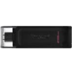 DataTraveler 70 Clé USB 256 Go USB Type-C 3.2 Gen 1 (3.1 Gen 1) Noir