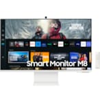 Moniteur Plat 32" (81,28 cm)SMART ULTRA HD 4K Série 8 Blanc avec Caméra Intégrée   HDMI, USB Hub 12M