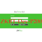 ZKBT-Dev-P200 GESTION DE LOGICIEL ZKTeco