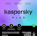 Antivirus KASPERSKY 2023 Plus - 1 an / 5 postes