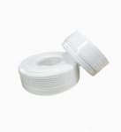 CABLE COAXIAL KX6+ALIMENTATION BLANC 100/500MT: