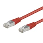 CORDON 1M CAT6A/FTP CCA PVC ROUGE LINKTECH