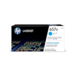 Cartouche de toner LaserJet 657X cyan grande capacité 23 000 pages