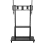 Meuble Pour Écran TV à Roulettes Robuste & Élégant 55”, 65”, 70”, 75’’, 86”, 98’’, 110”