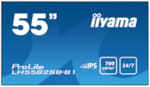 Ecran LED 55" ProLite 1920 x 1080 Full HD DisplayPort / DVI / 2x HDMI Haut-parleurs 24/7