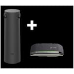 Kit Bundle Caméra de Visioconférence sur Table 360° Logitech Sight + Audioconférence Poly Sync 20