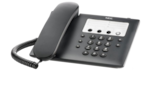 Téléphone de bureau Montage mural Sans Afficheur