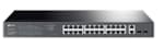 Switch Gigabit 28 ports 10/100/1000 Mbps + 24 ports POE 1U 19 INCH RACK