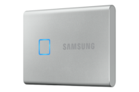 SAMSUNG 2 TB PORTABLE SSD T7 TOUCH USB 3.2 GEN 2 SILVER (8806090195273)
