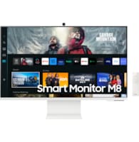 Moniteur Plat 32" (81,28 cm)SMART ULTRA HD 4K Série 8 Blanc avec Caméra Intégrée   HDMI, USB Hub 12M