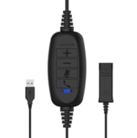 Cordon USB-A LX Commandes Volume et Mute Boutton Décrocher/Raccrocher
