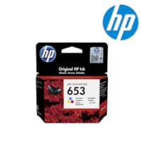 HP 653 Tri-color Original Ink Advantage Cartridge