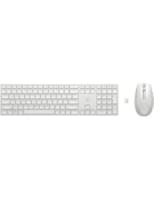 HP 650 Wireless Keyboard and Mouse Combo Set French - WIHTE