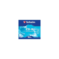 Pack de 10 unités CD-R avec pochette Extra Protection
