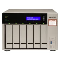 Serveur NAS 6 Baies SATA 6Gb/s RAID 0, 1, 5, 6, 10 RAM 4 Go Gigabit Ethernet