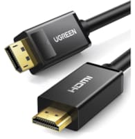 Câble Displayport Male vers HDMI Male - 2 mètres
