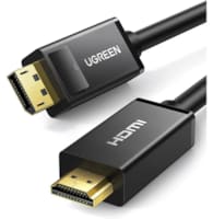 Câble Displayport Male vers HDMI Male - 1,5 mètre