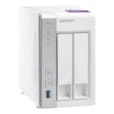 Serveur NAS 2 baies 1 Go 2 ports Gigabit LAN 12V DC USB 3.0 TS-231P