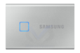 SAMSUNG 2 TB PORTABLE SSD T7 TOUCH USB 3.2 GEN 2 SILVER MU-PC2T0S