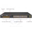 Commutateur 19" 24-Port 10/100/1000T 802.3at POE + 2-Port 1000X SFP Unmanaged Gigabit Ethernet Switch (220W) GSW-2620HP