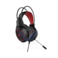 Casque de jeu avec lumière rouge et Double Jack 3.5 mm + connexions USB HV-2239D