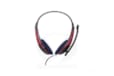 Casque avec Micro Noir / Rouge HV-H2105D