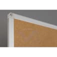 TABLEAU LIEGE 100X200CM 2X3 CADRE ALUMINIUM TCX71020 LTO