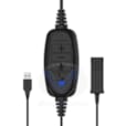 Cordon USB-A RX Commandes Volume Mute Boutton Décrocher/Raccrocher USB-A RX