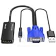 CONVERTISSEUR 1080P VGA + AUDIO VERS HDMI MT-Viki MT-H02