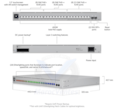 Switch PoE++ multi-gigabit Ubiquiti UniFi 24 ports, avec fonctionnalités layer3 et Etherlighting USW-Pro-Max-24-PoE