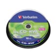 CD-RW en Pack de 10 unités / Le prix est par CD-RW 43480