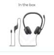 LOGITECH CASQUE H390 Corded BLACK USB type C 981-001576