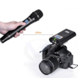 Système de Microphone Sans Fil Professionnel à Double Canal UHF 48 Canaux COMICA CVM-WM100