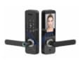 Smart lock WiFi APP couleur noire en alliage d