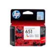 HP651Tri-colorOriginalInkAdvantageCartridge C2P11AE-BHL