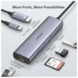 HUB Ugreen USB-C 7 en 1 Supporte PD (Power Delivery) 100W Recharge (Model : CM512) CM512